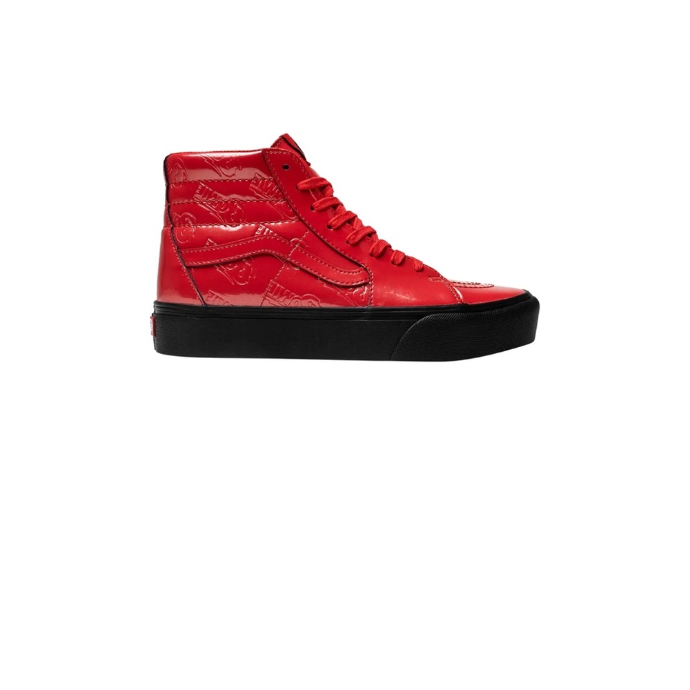 Vans Bowie Edition Box with Red and Blue Design
